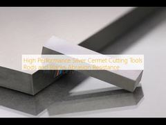 High Performance Silver Cermet Cutting Tools Rods and Blanks Abrasion Resistance
