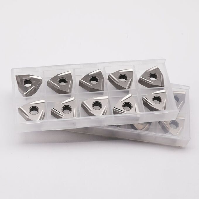 Résistance à la corrosion Les inserts de tournage CNC G Tolérance de revêtement ou de décapage optionnel WNGG WNGG08