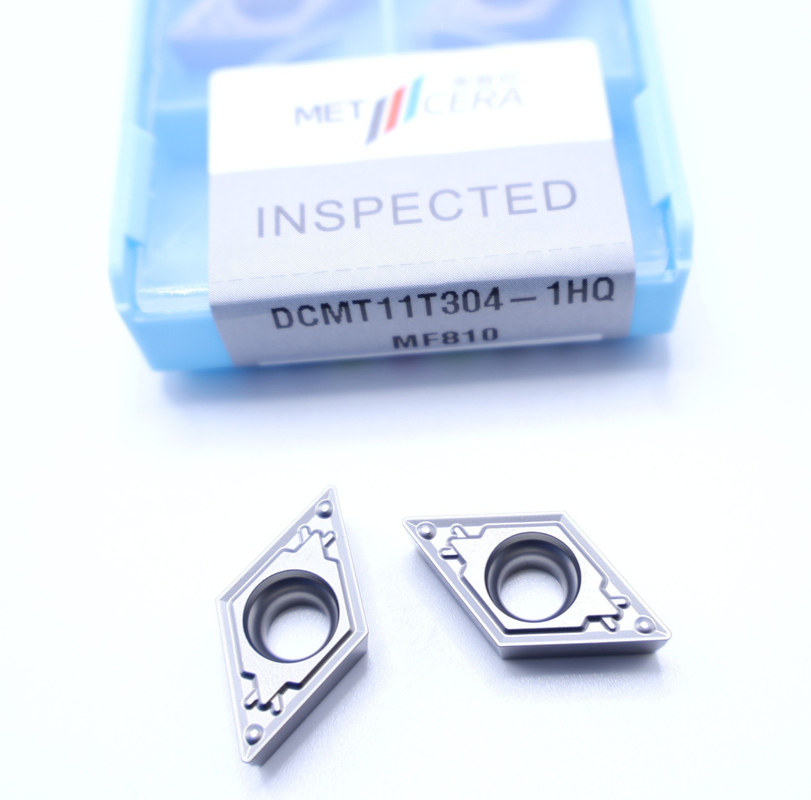 Outil de découpe de carbure de qualité MF810 avec une bonne résistance à la fracture et une surface lisse CCMT11T304-1HQ