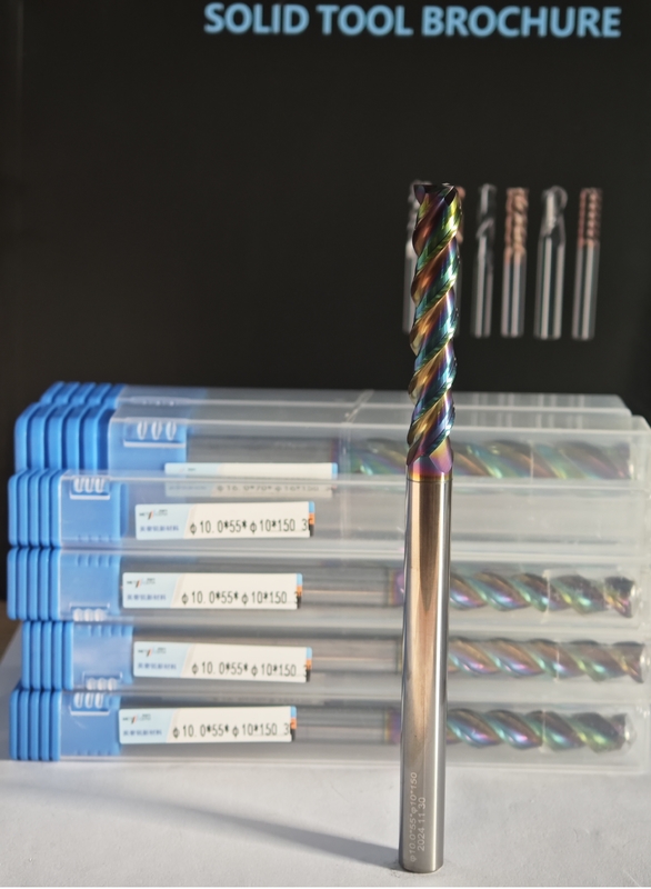 MAE PLUS Φ10x55x10Dx150mm moulin à carbure à super longueur pour l'usinage des métaux non ferreux