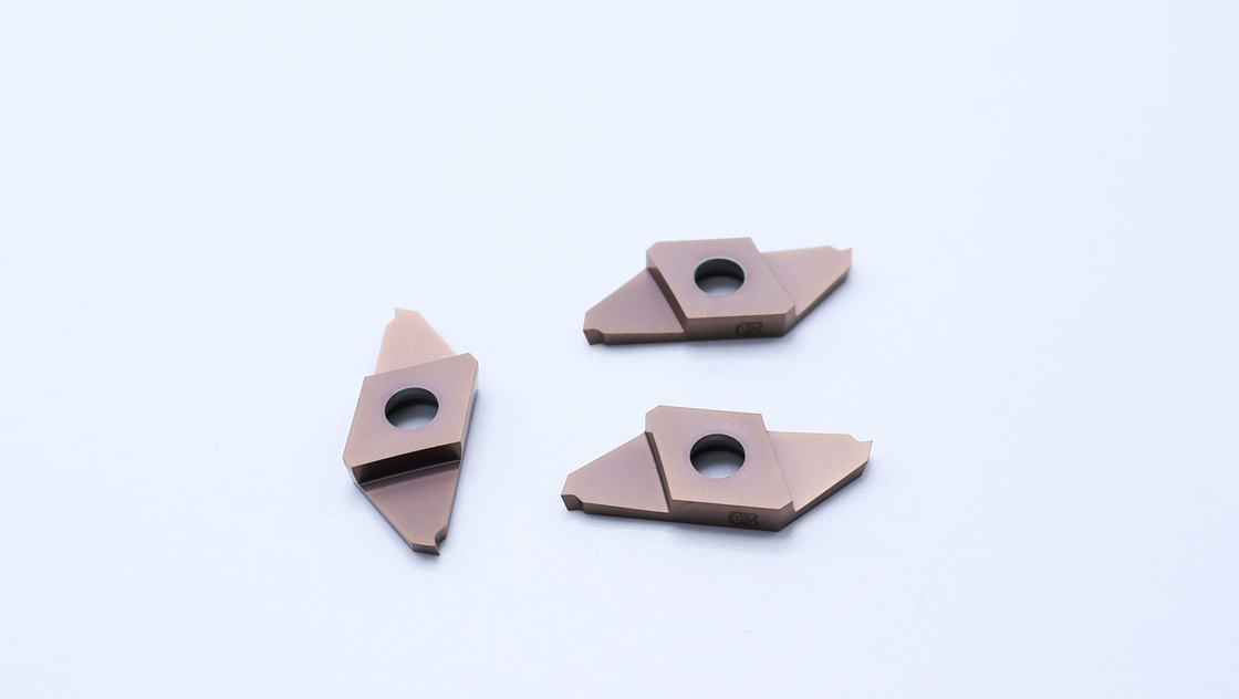 Partageur de carbure revêtu de PVD très durable des inserts indexables pour l'usinage de l'acier et de l'acier inoxydable CTPA20FR-TH
