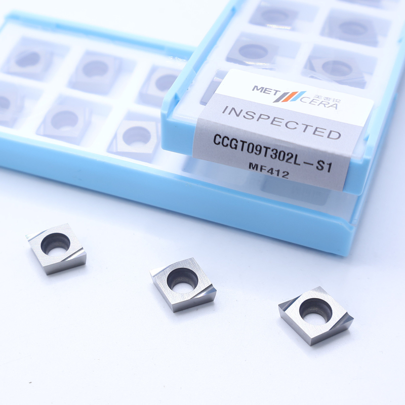 CCGT04 CCGT06 CCGT09 Carbide Turning Inserts, Carbide CNC Turning Inserts dans le S1 Sharp Chip Breaker