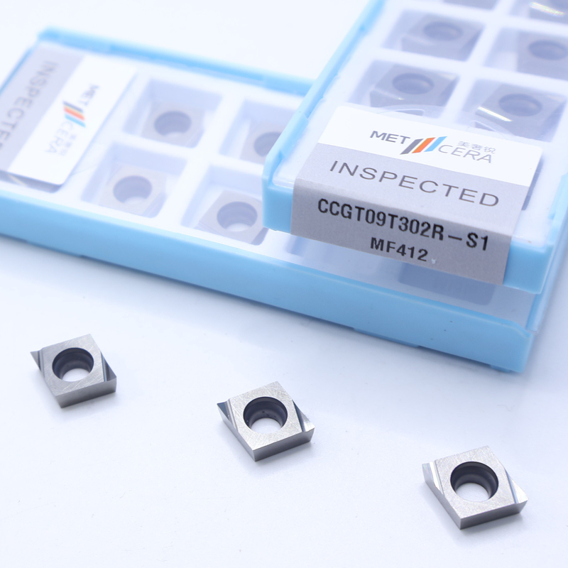 CCGT04 CCGT06 CCGT09 Carbide Turning Inserts, Carbide CNC Turning Inserts dans le S1 Sharp Chip Breaker