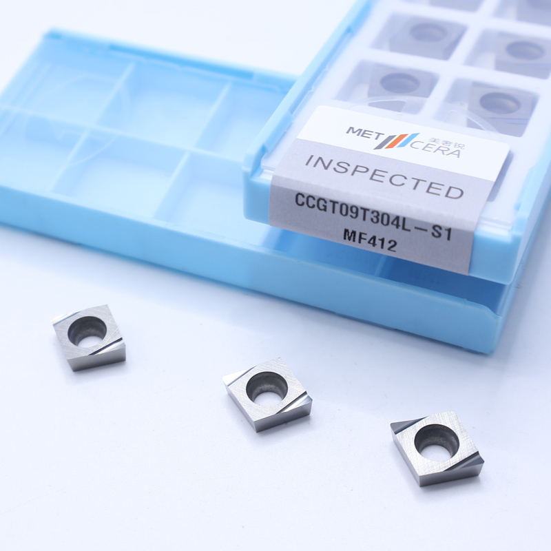 CCGT04 CCGT06 CCGT09 Carbide Turning Inserts, Carbide CNC Turning Inserts dans le S1 Sharp Chip Breaker