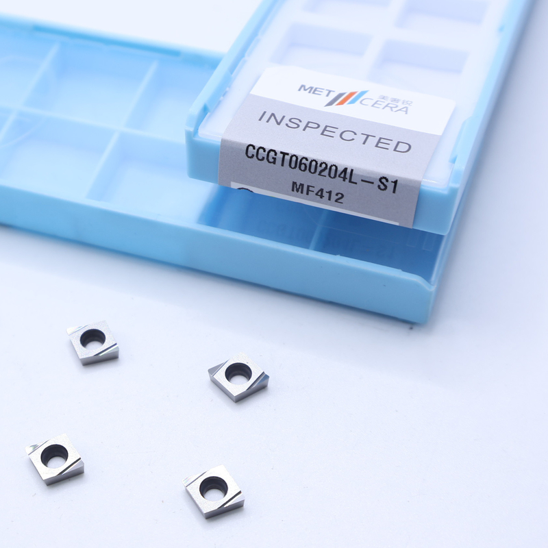 CCGT04 CCGT06 CCGT09 Carbide Turning Inserts, Carbide CNC Turning Inserts dans le S1 Sharp Chip Breaker