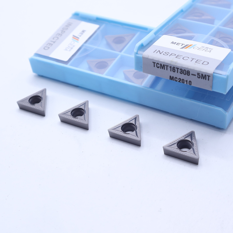 TCMT11 TCMT16 inserts de tournage CNC positifs avec déchiqueteurs semi-finis de 5 MT, inserts de tournage Cermet