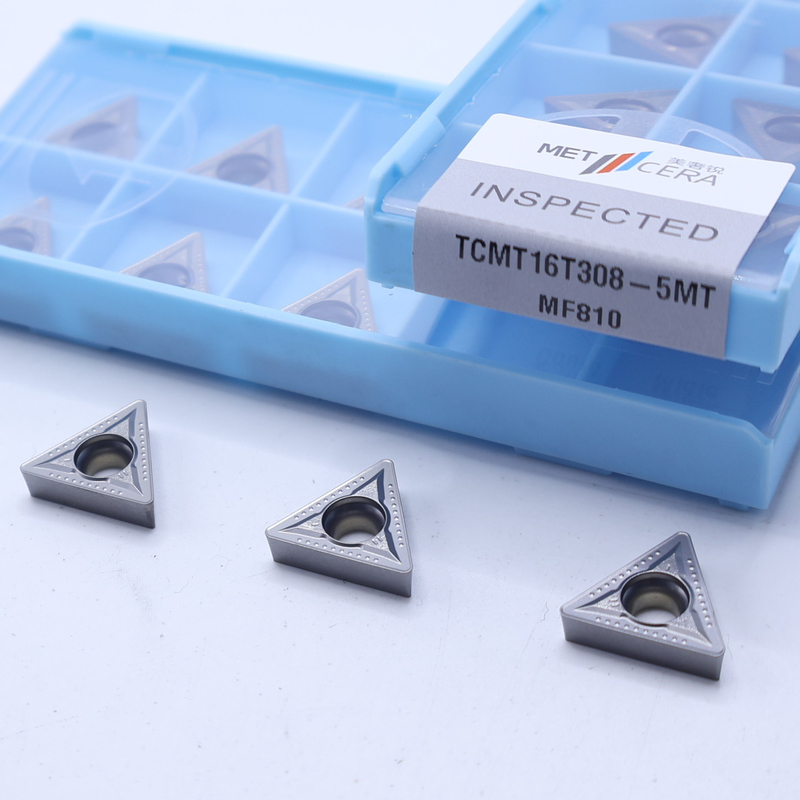 TCMT11 TCMT16 Insert de tournage de carbure avec 5 MT Casse-craquettes pour l'acier, l'acier allié, l'acier inoxydable