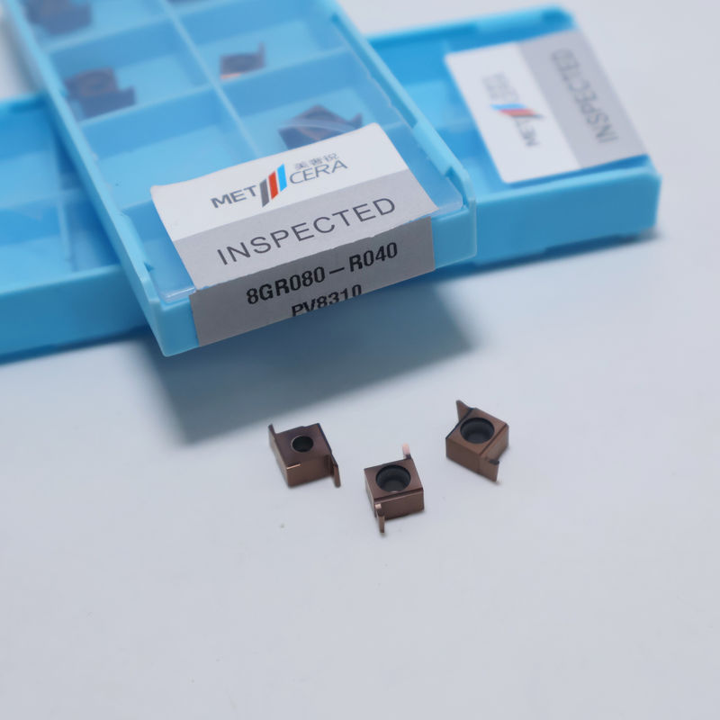 6GR 7GR 8GR 9GR Insert de tournage interne de carbure de haute qualité pour un usinage fiable, insert à forage intérieur